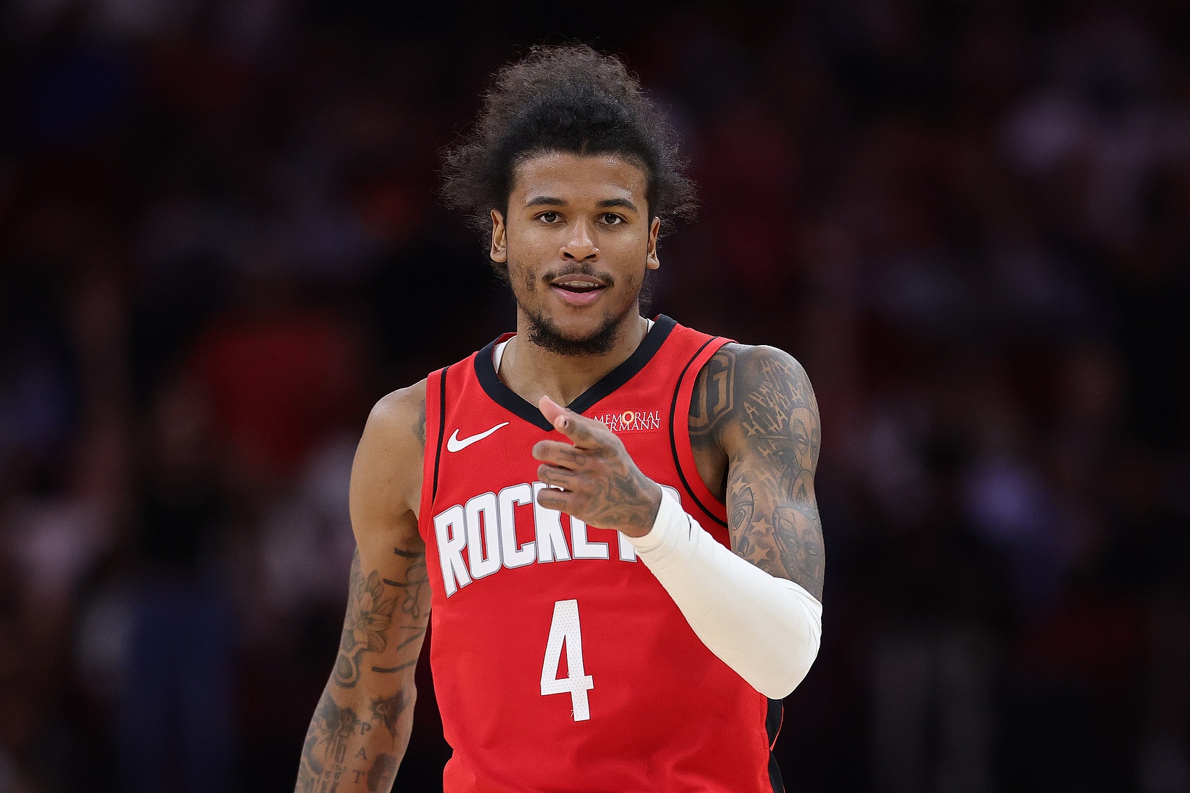 杰伦-格林:我之前跟着杜兰特训练 从他那里学到了很多